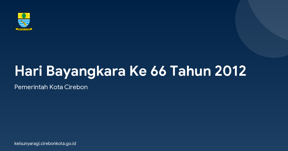 Hari Bayangkara Ke 66 Tahun 2012