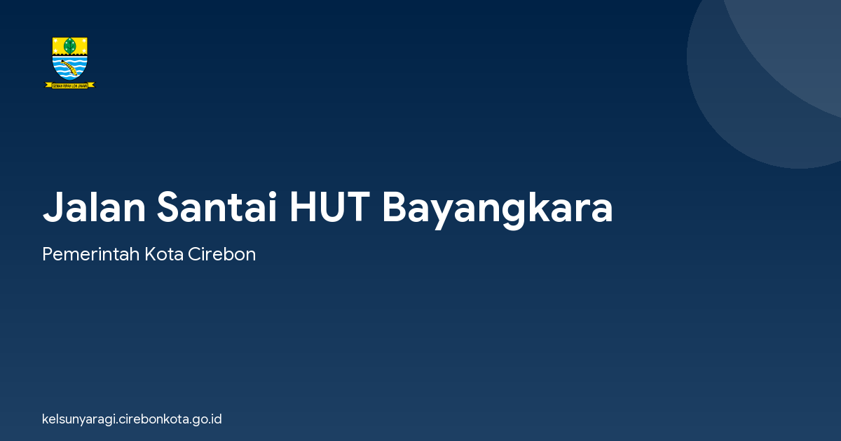 Jalan Santai HUT Bayangkara