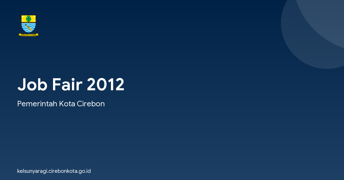 Job Fair 2012