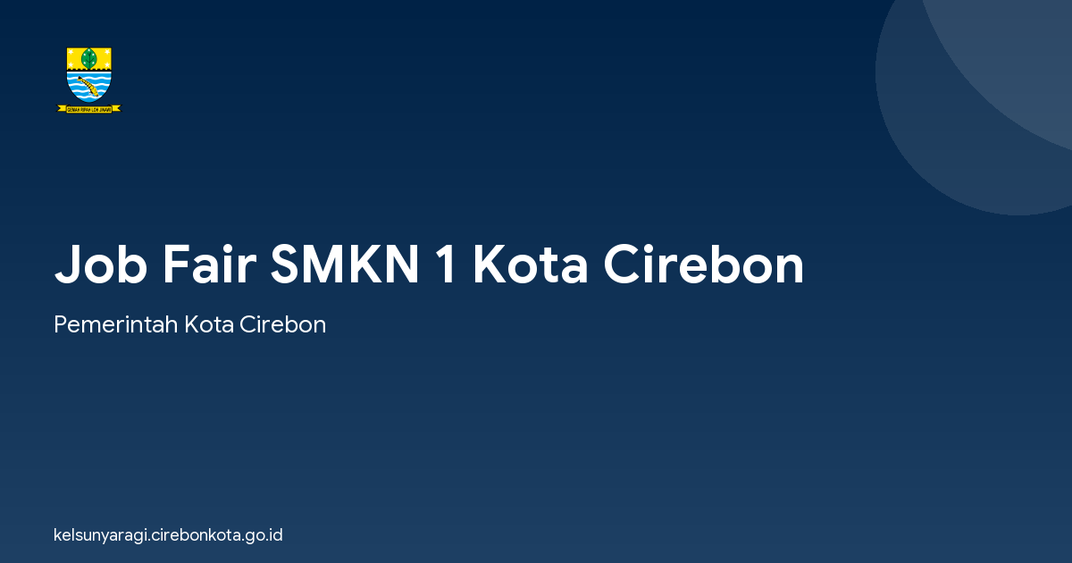 Job Fair SMKN 1 Kota Cirebon