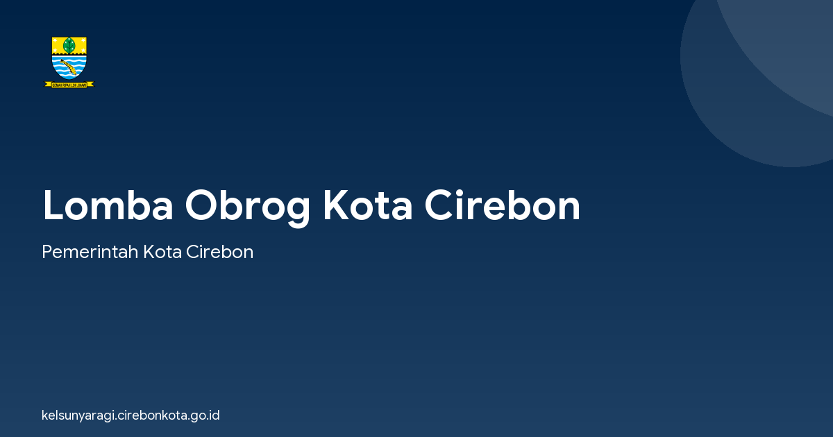 Lomba Obrog Kota Cirebon