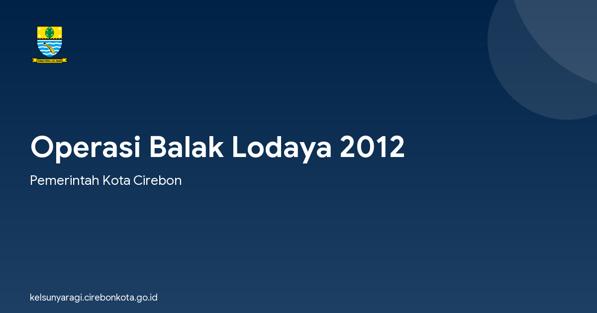 Operasi Balak Lodaya 2012