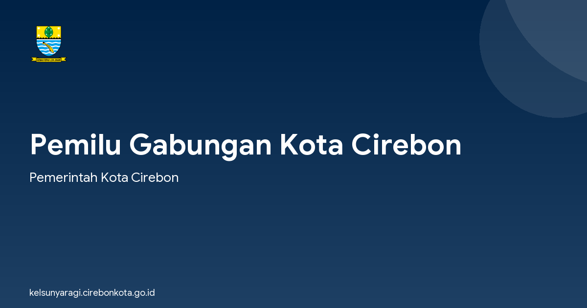 Pemilu Gabungan Kota Cirebon