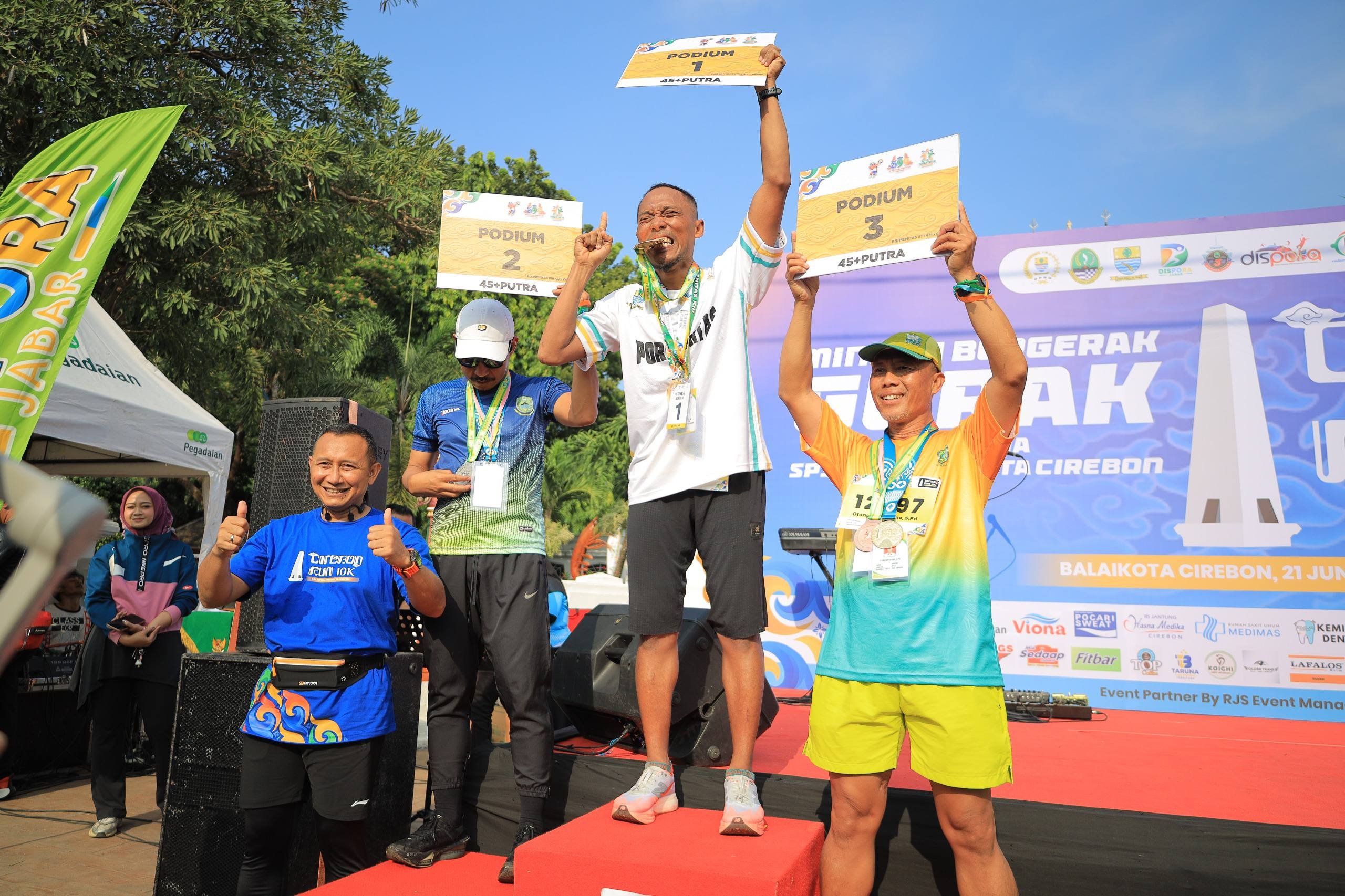Lintasi Jantung Kota, Run 10K Semarakkan Hari Jadi Cirebon ke-599
