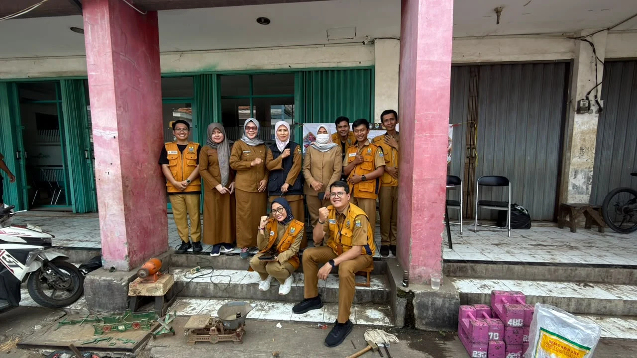 Bidang Kemetrologian DKUKMPP Laksanakan Sidang Tera Ulang Hari Pertama di Pasar Jagasatru