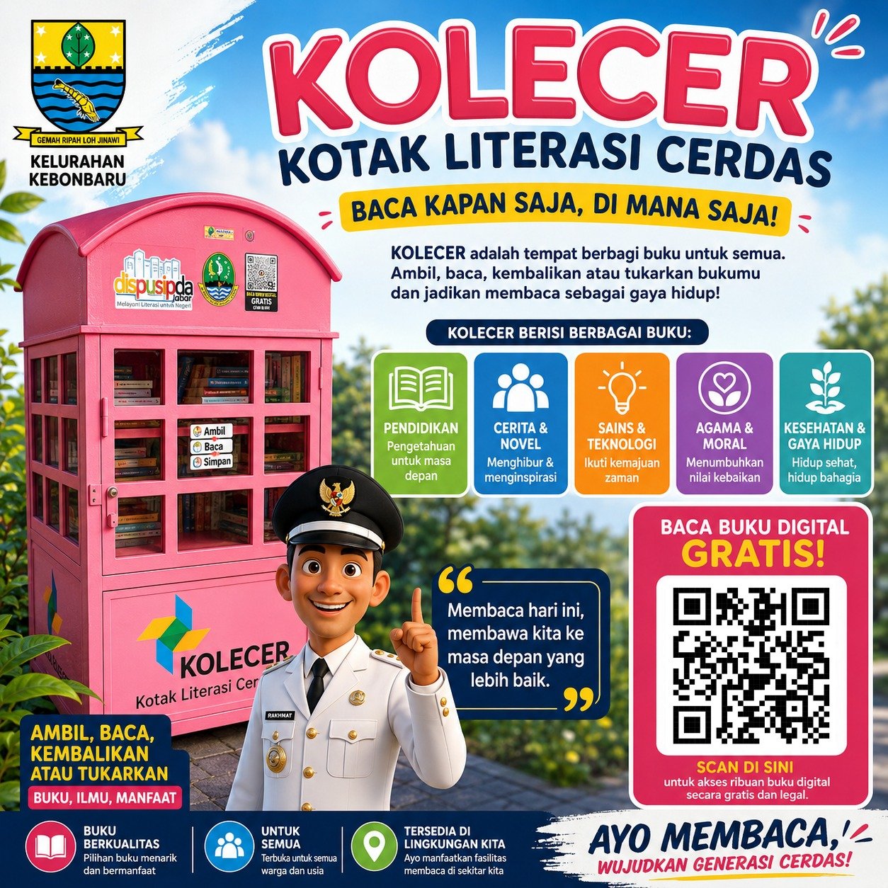 KOLECER (Kotak Literasi Cerdas)