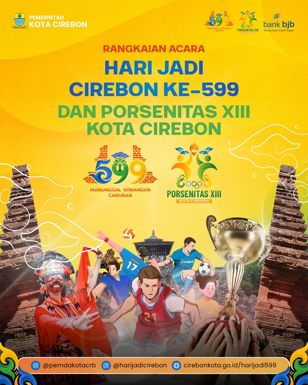 Berbagai kegiatan siap meramaikan Hari Jadi Cirebon ke-599