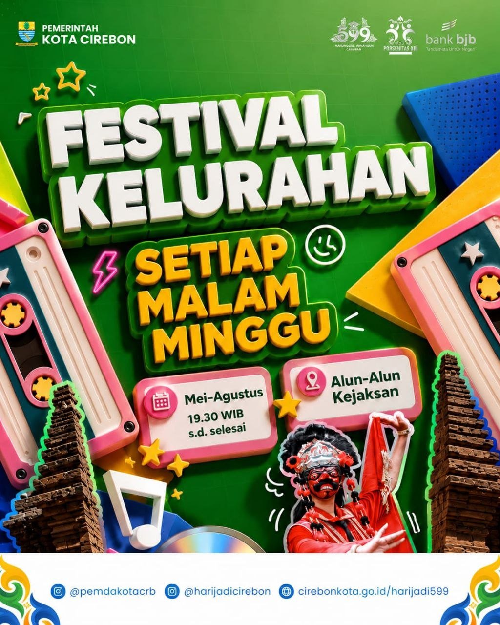 Festival Kelurahan di Alun-Alun Kejaksan