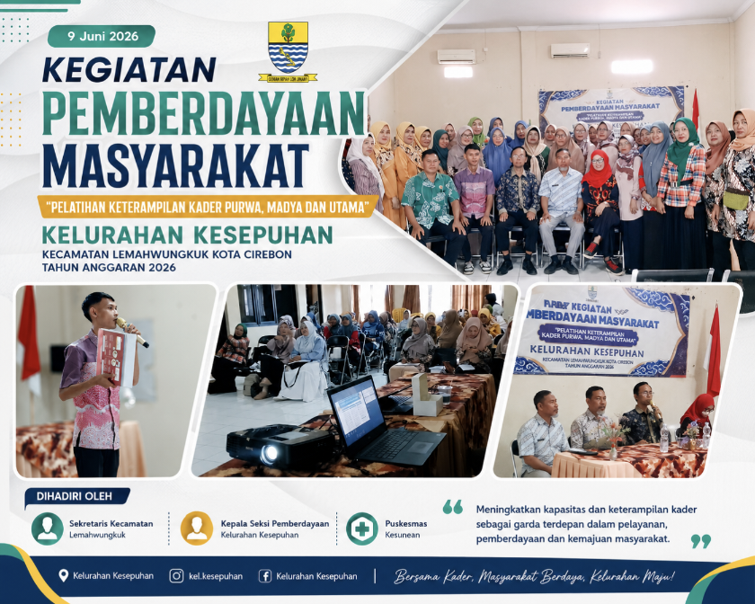 Pelatihan Kader, Langkah Kecil untuk Perubahan Besar