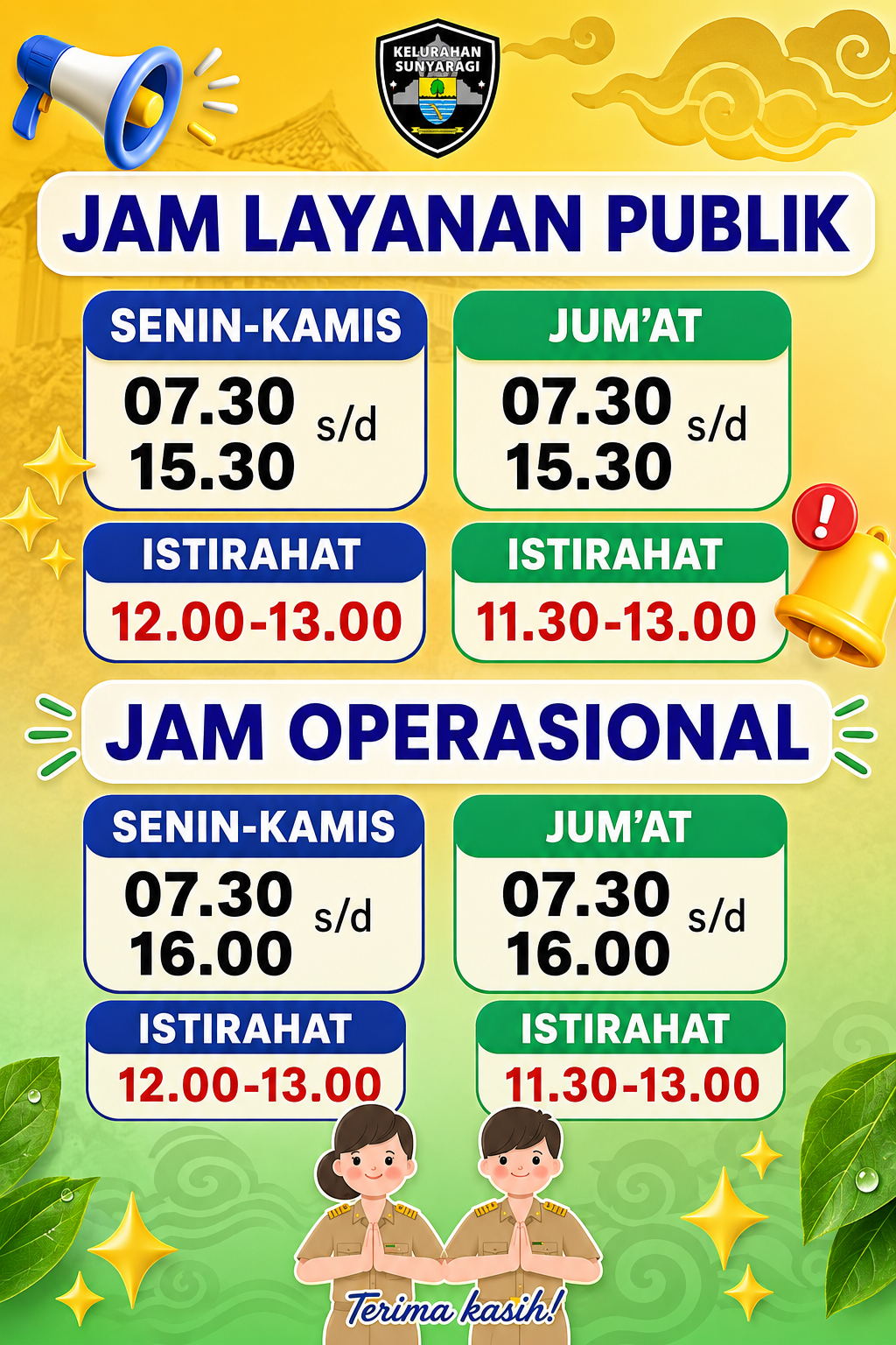 JAM LAYANAN PUBLIK