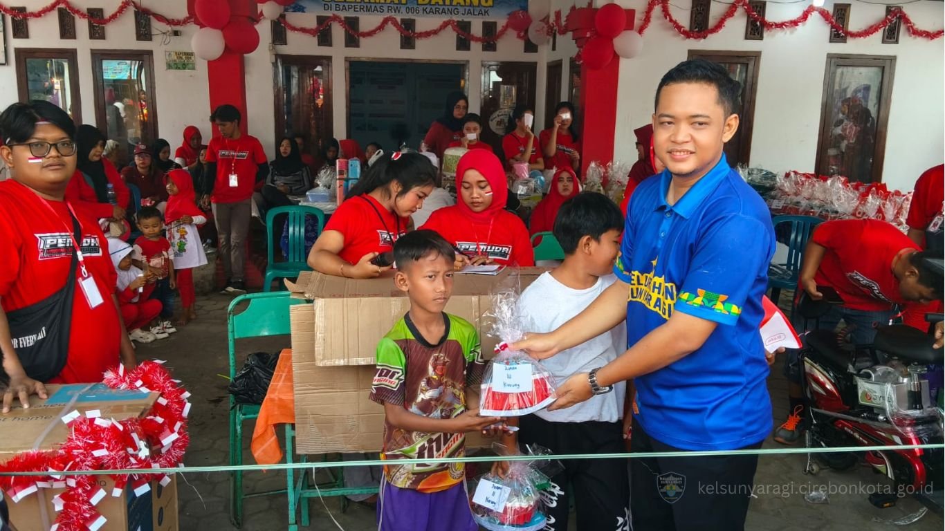 Lurah Sunyaragi Ikut Memeriahkan Rangkaian Kegiatan HUT ke-80 RI