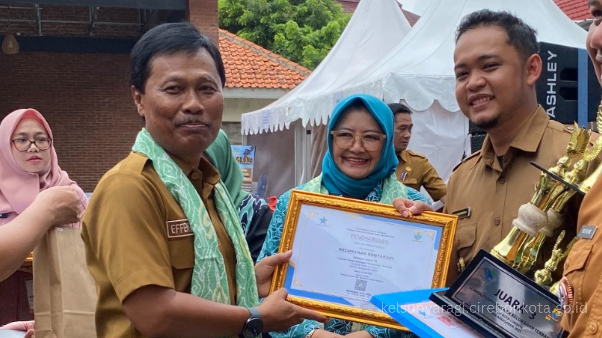 Kelurahan Sunyaragi Raih Juara 3 Lomba Perpustakaan Tingkat Kota Cirebon