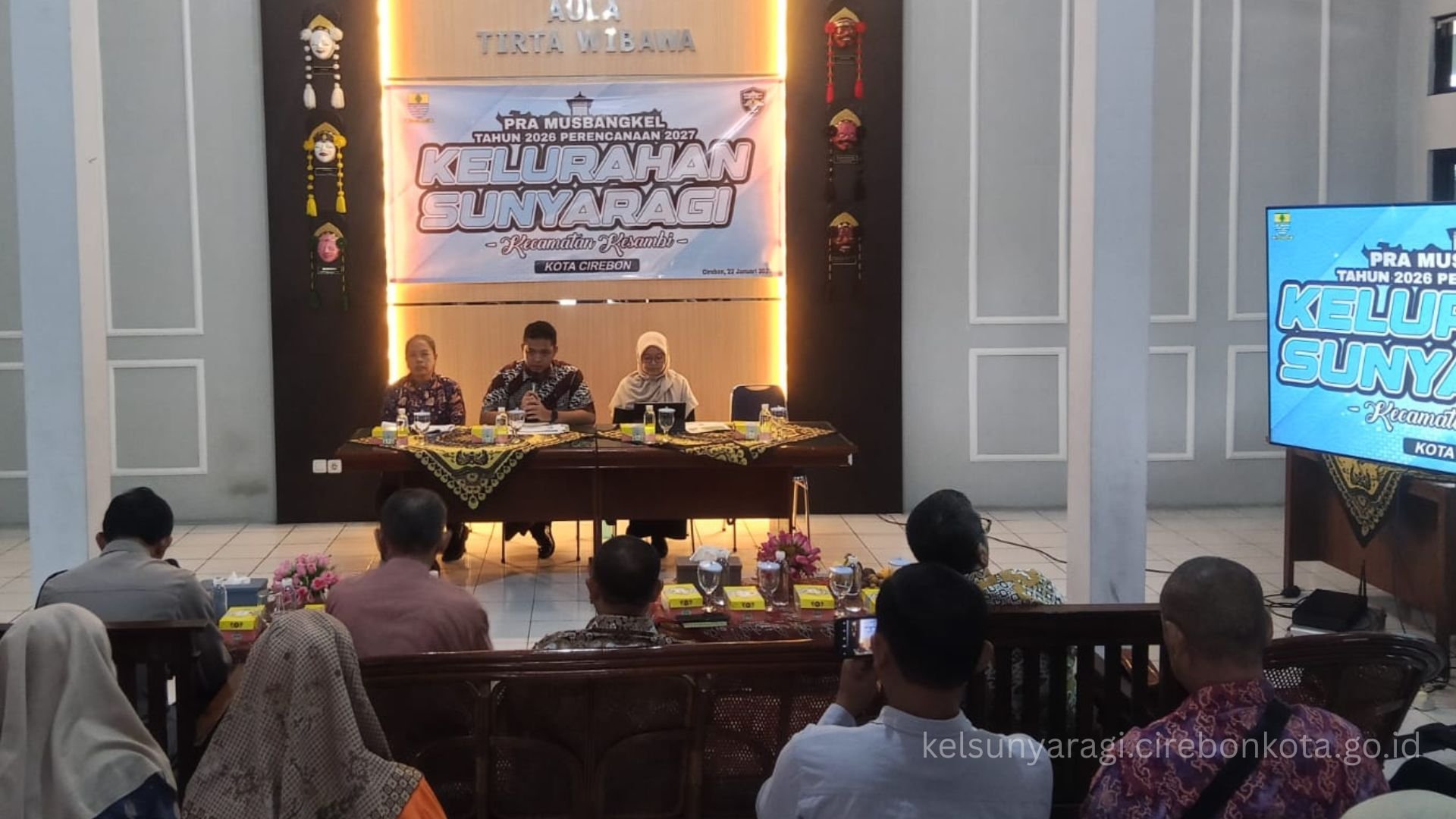 Kelurahan Sunyaragi adakan Pra Musbangkel Tahun 2026