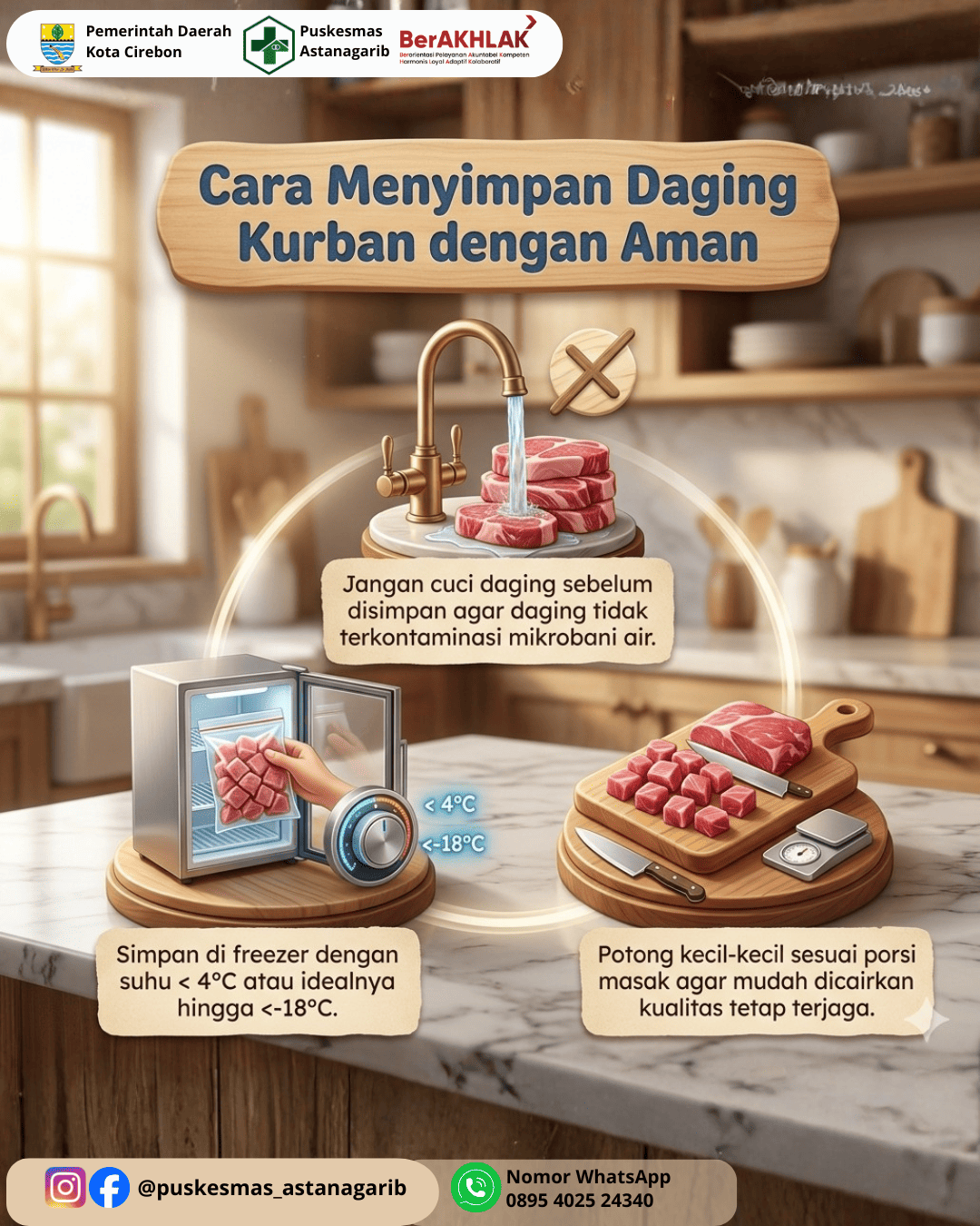 Cara Menyimpan Daging Kurban dengan Aman