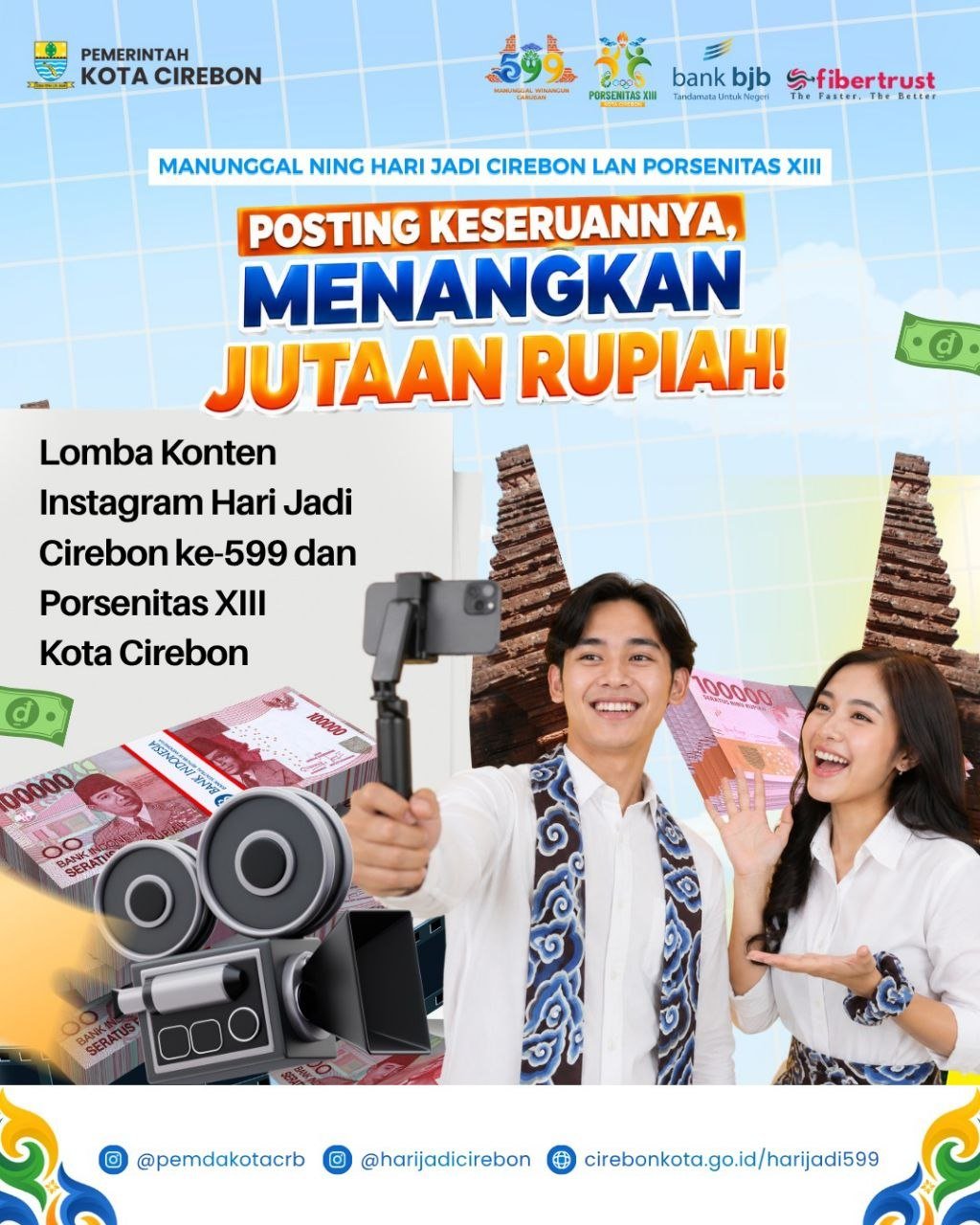Lomba Konten Instagram Hari Jadi Cirebon ke 599