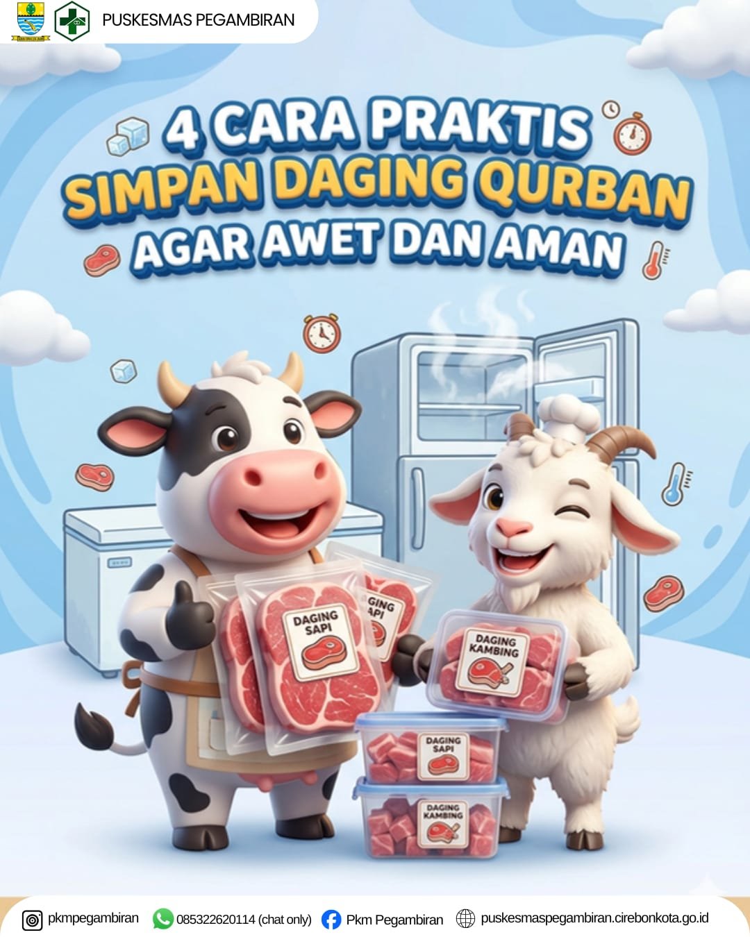 4 CARA PRAKTIS SIMPAN DAGING QURBAN AGAR AWET DAN AMAN