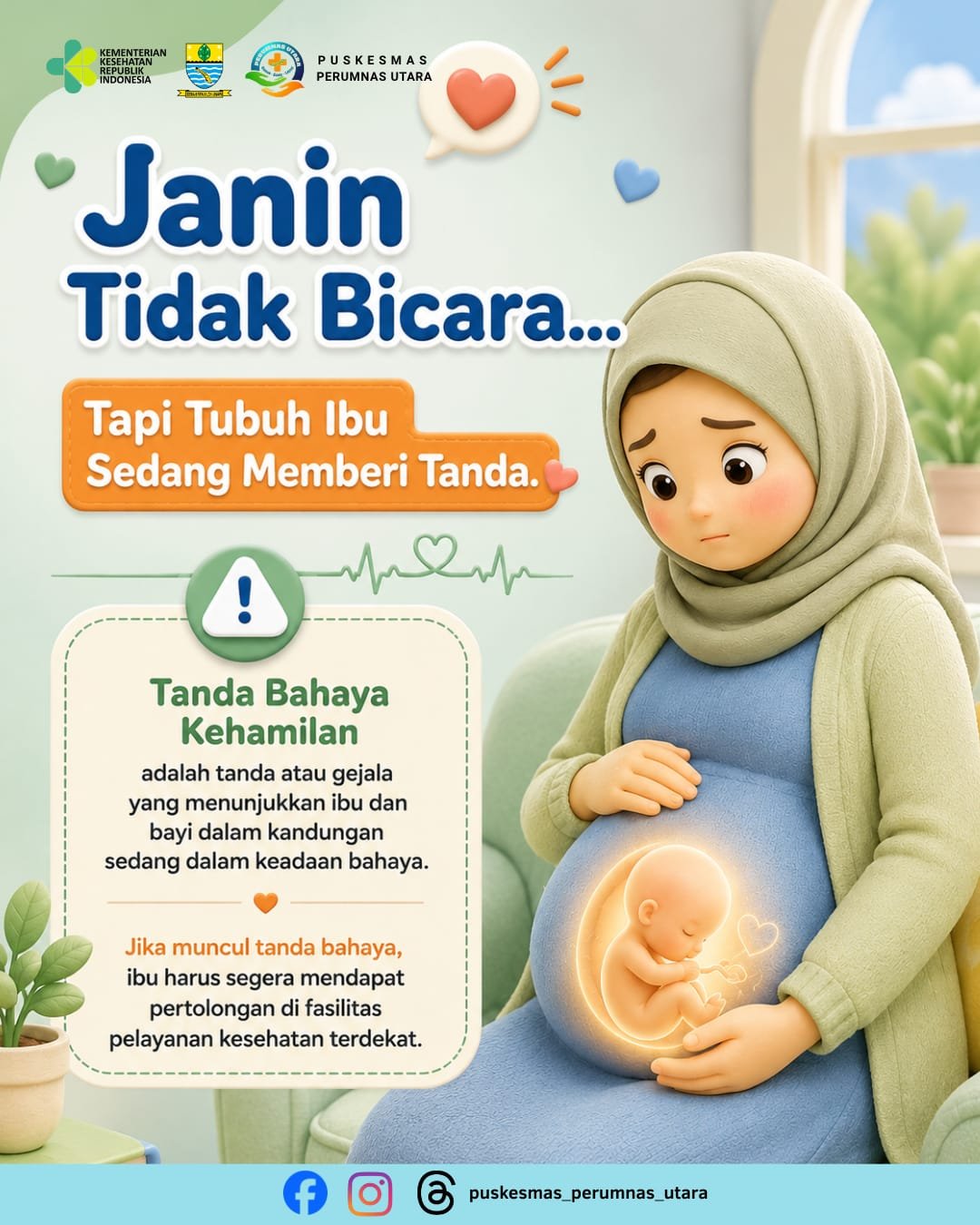 Menjaga Dua Nyawa Dimulai dari Mengenali Tanda Bahaya Kehamilan
