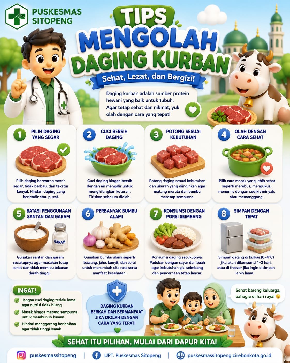 Yuk, olah dengan cara yang sehat dan tepat!
