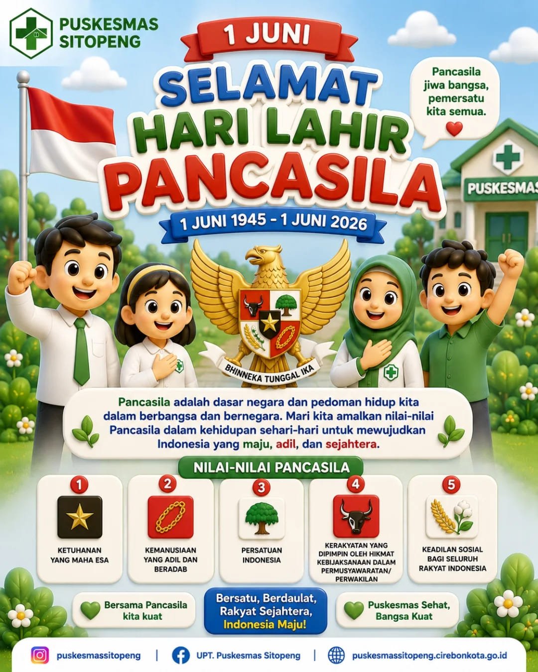 Selamat Hari Lahir Pancasila